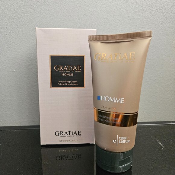 GRATIAE NOURISHING CREAM FOR MEN - 4.05 fl oz / 120 ml - BRAND NEW -SEALED - Picture 3 of 5